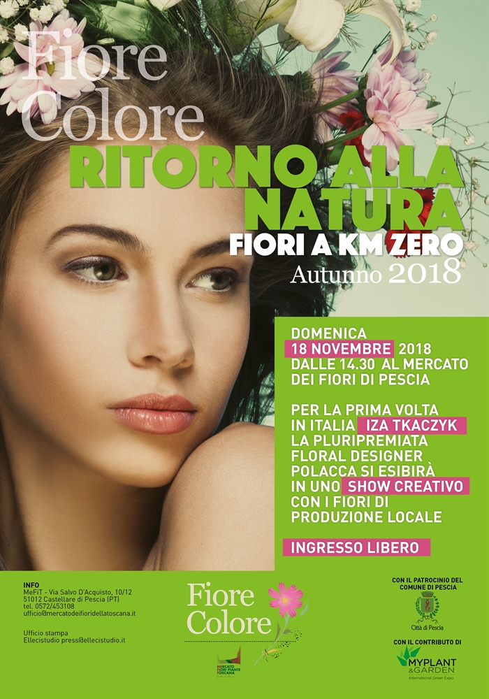 La nuova edizione di FioreColore – 18 e 19 novembre 2018